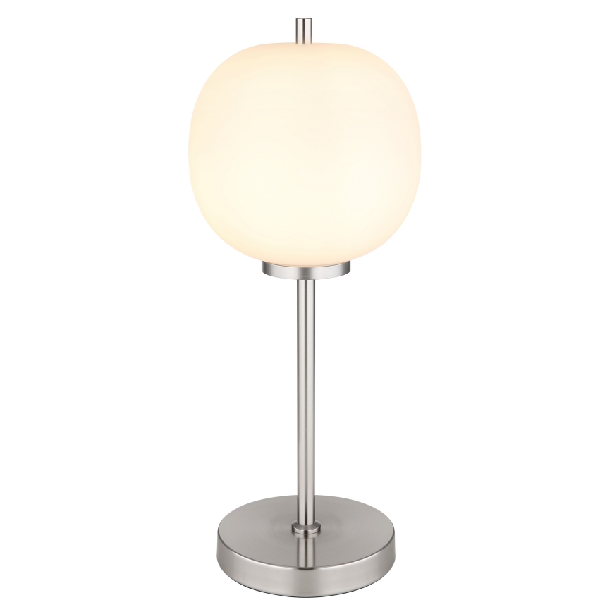 Globo - Galda lampa 1xE14/40W/230V matēts hroms