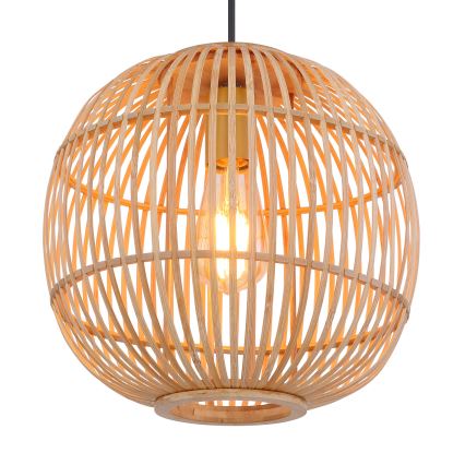 Globo - Lustra ar auklu 1xE27/60W/230V bambusa
