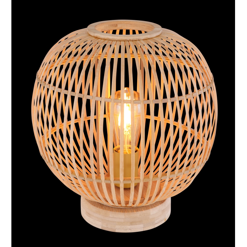 Globo - Galda lampa 1xE27/60W230V bambusa