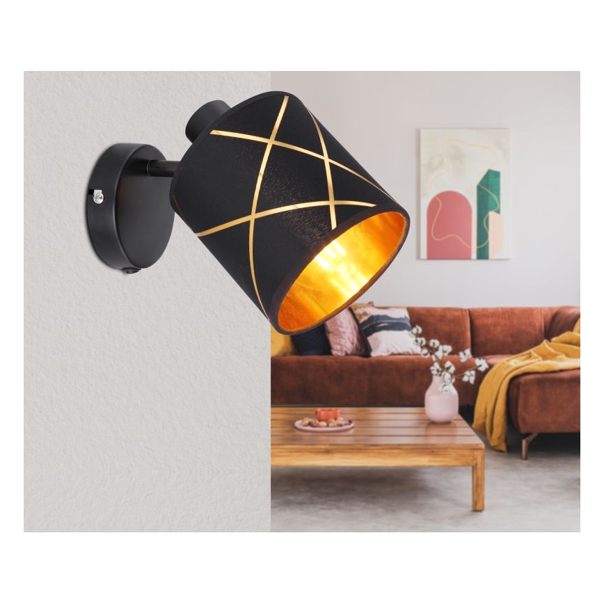 Globo - Sienas starmetis 1xE27/25W/230V