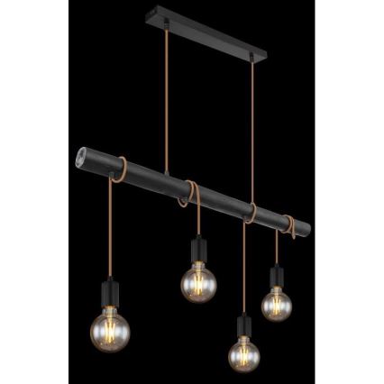Globo 15459-4H - Lustra ar auklu LEO 4xE27/60W/230V