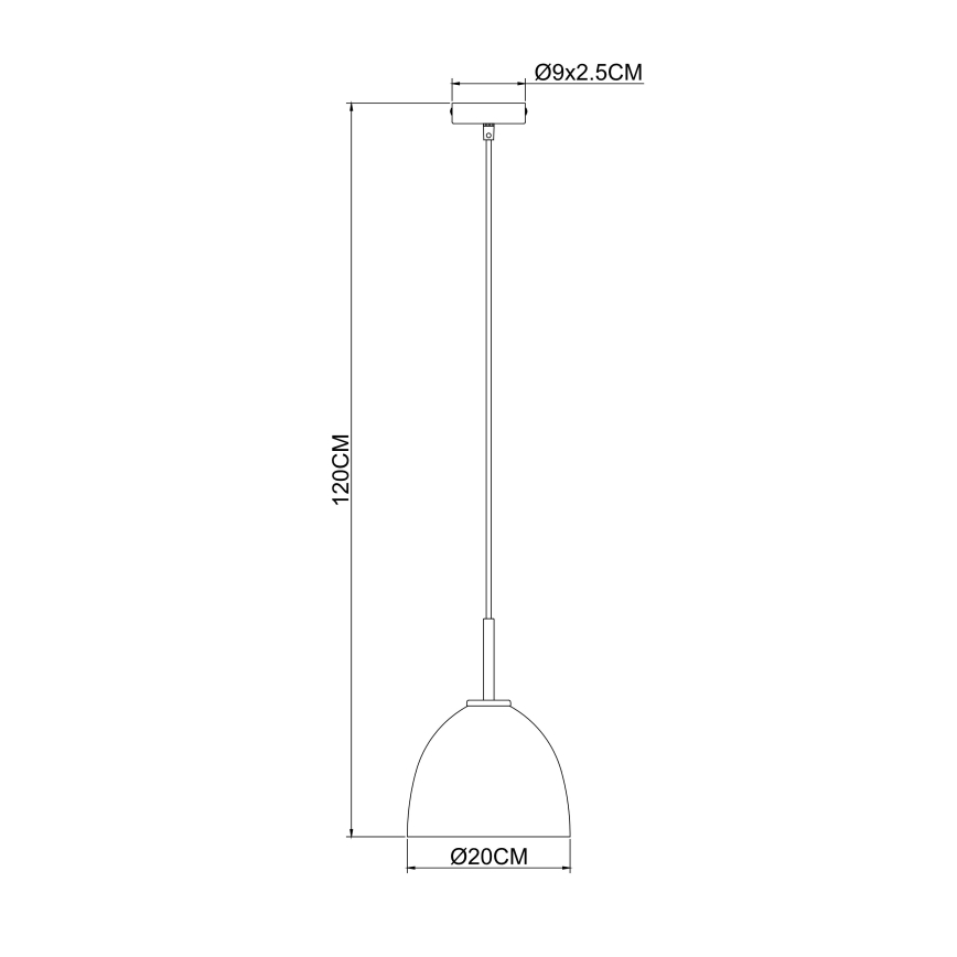 Globo - Lustra ar auklu 1xE27/60W/230V
