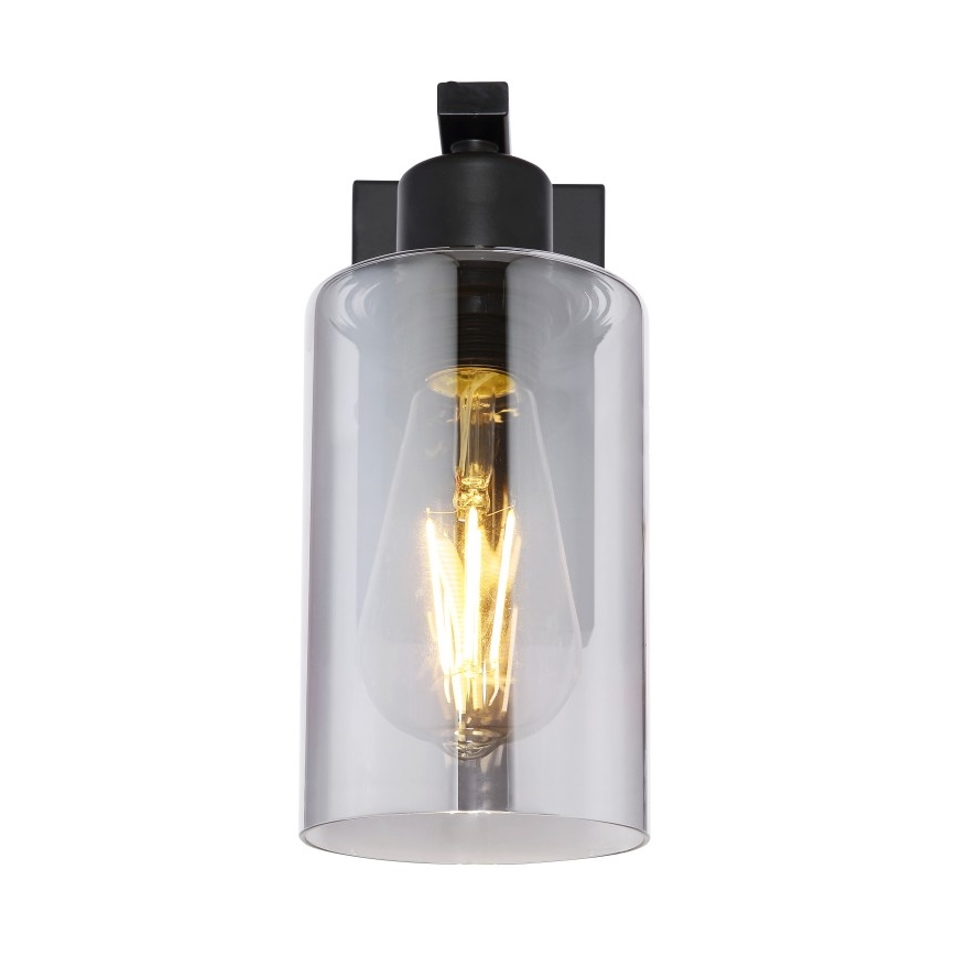 Globo - Sienas lampa 1xE27/60W/230V melna