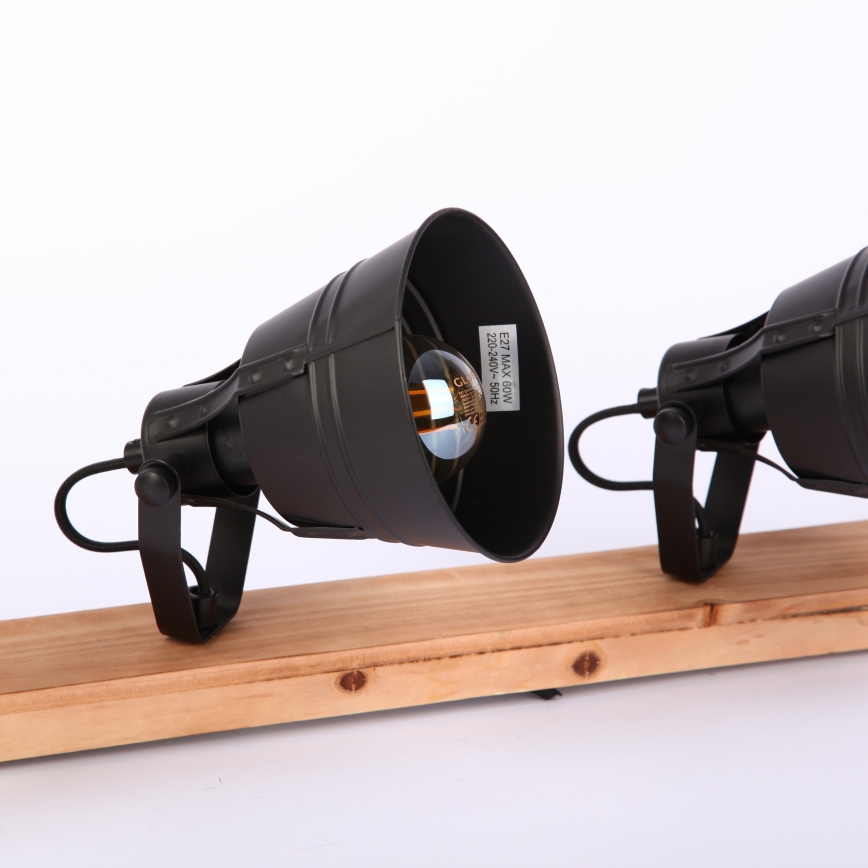 Globo - Starmetis 4xE27/60W/230V egle