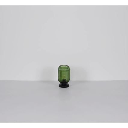 Globo - Galda lampa 1xE27/40W/230V zaļa