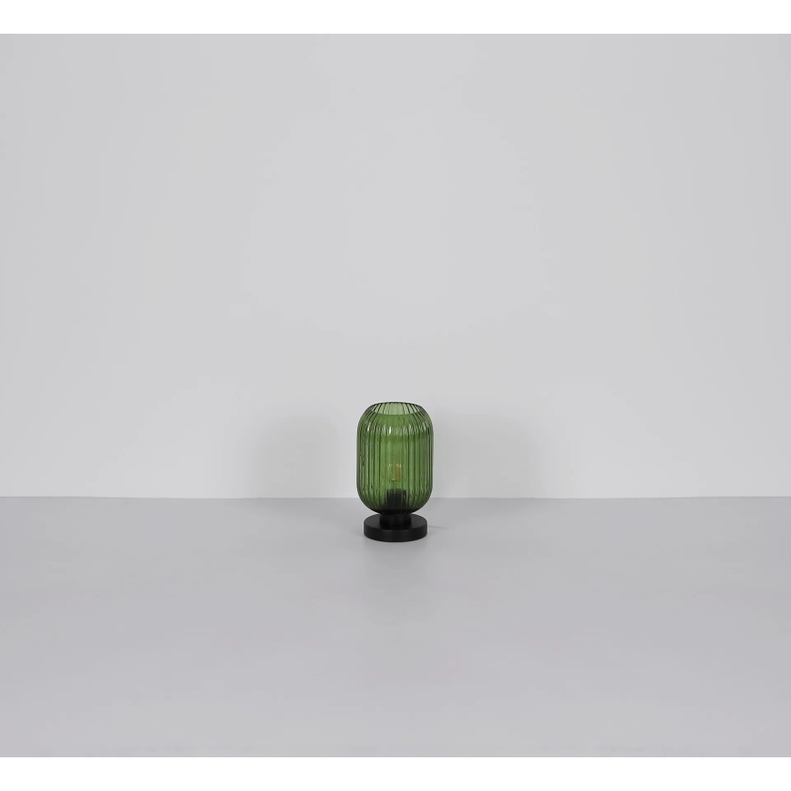 Globo - Galda lampa 1xE27/40W/230V zaļa
