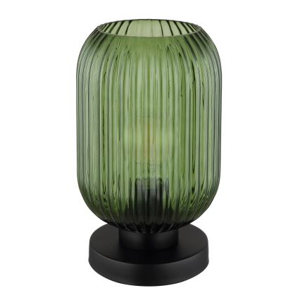 Globo - Galda lampa 1xE27/40W/230V zaļa