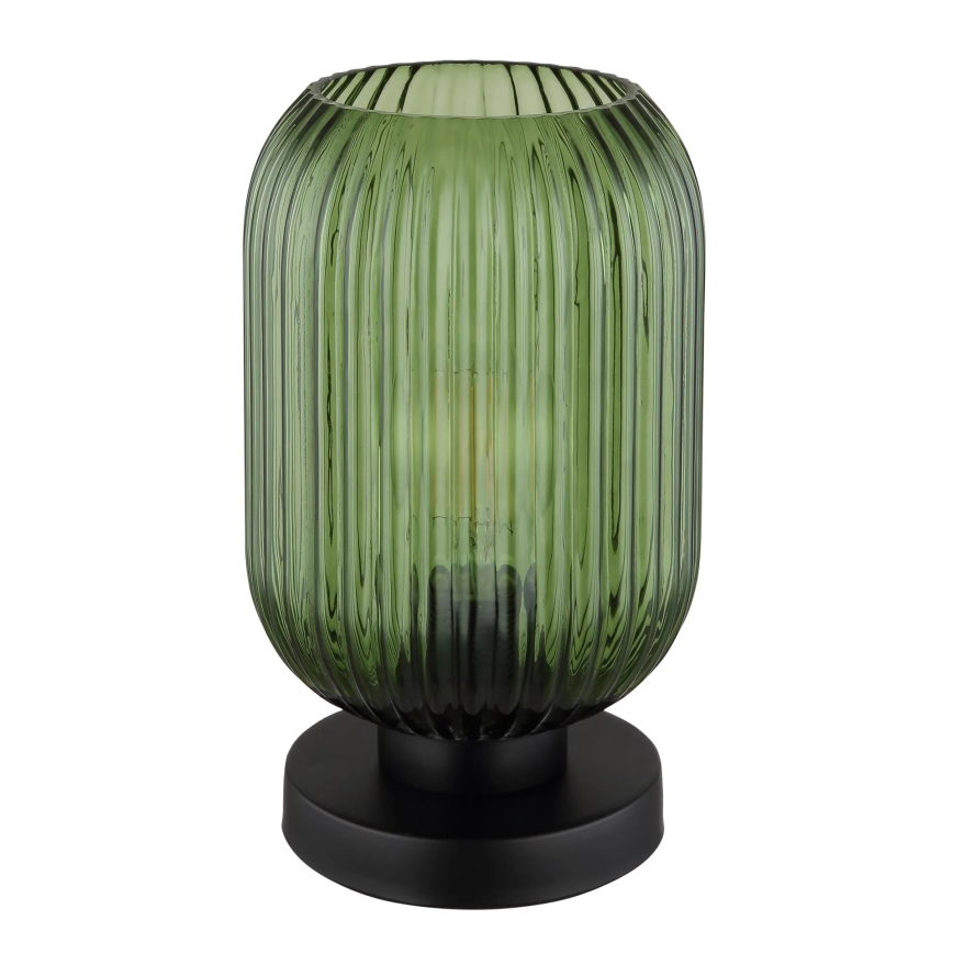 Globo - Galda lampa 1xE27/40W/230V zaļa