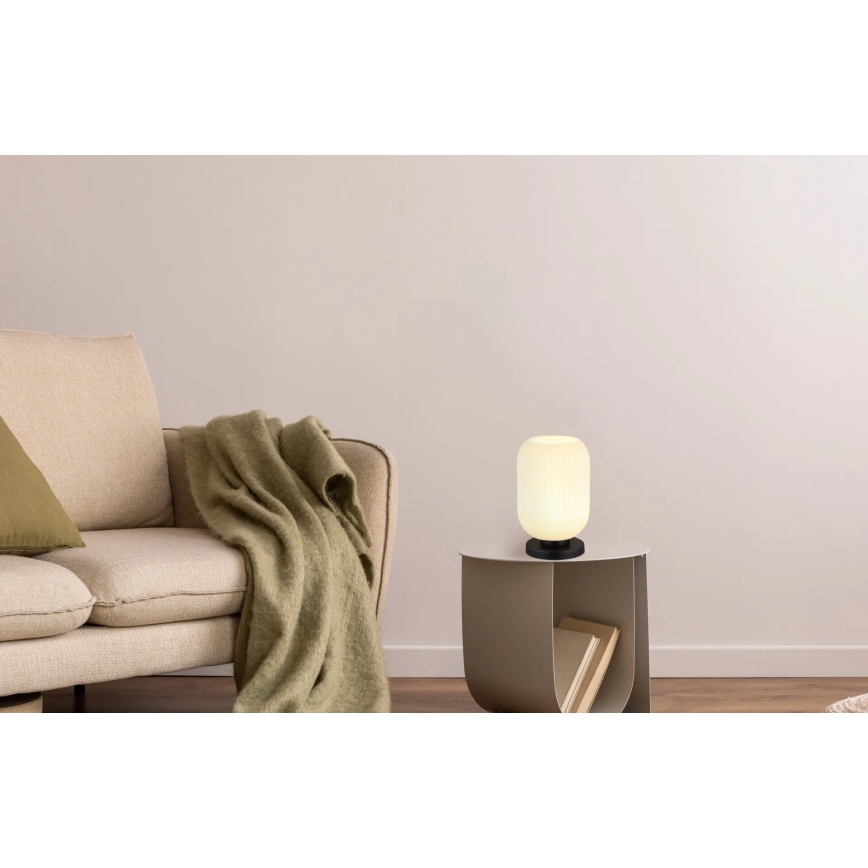 Globo - Galda lampa 1xE27/40W/230V balta