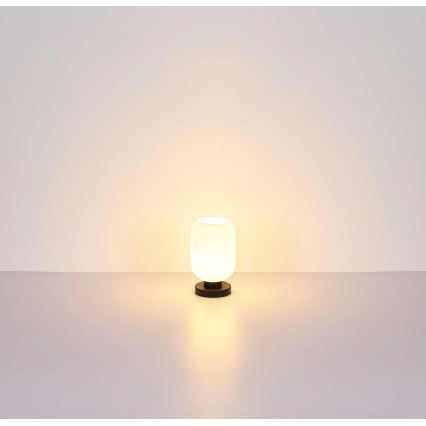 Globo - Galda lampa 1xE27/40W/230V balta
