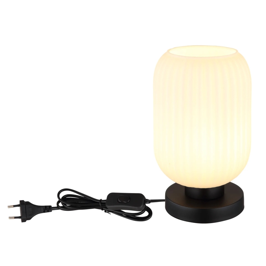 Globo - Galda lampa 1xE27/40W/230V balta
