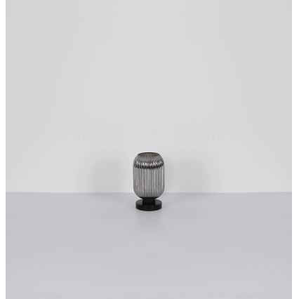 Globo - Galda lampa 1xE27/40W/230V pelēka