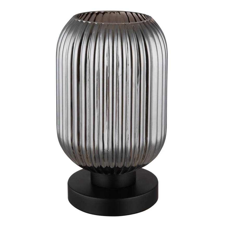 Globo - Galda lampa 1xE27/40W/230V pelēka