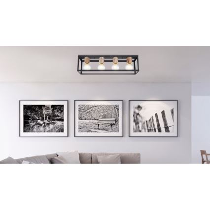 Globo - Griestu gaismeklis 4xE27/60W/230V
