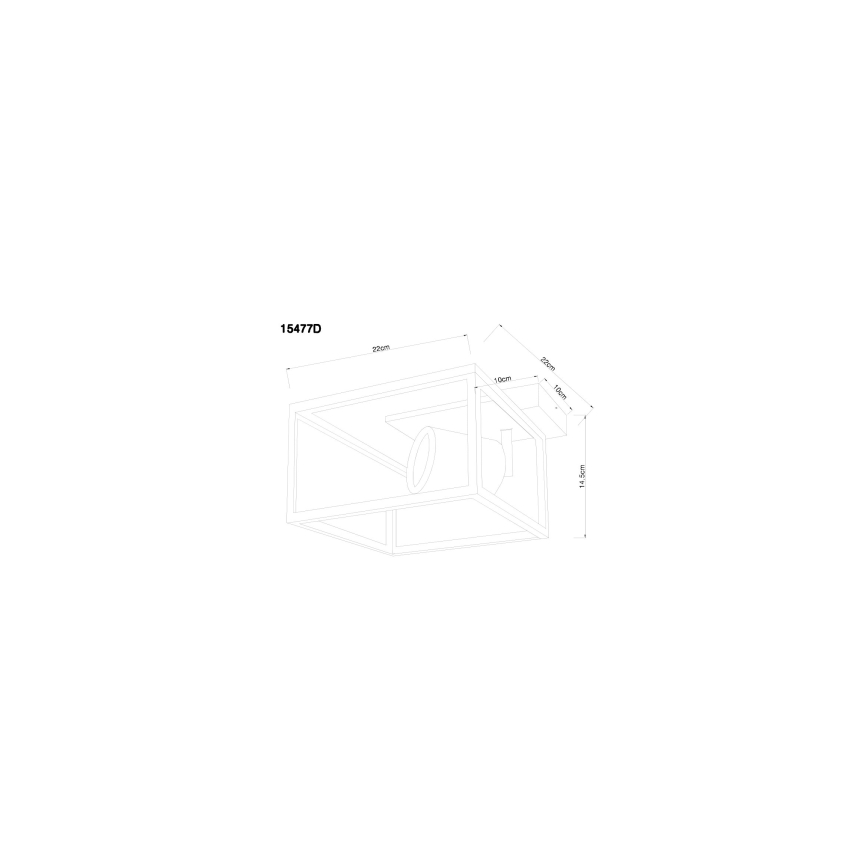 Globo - Griestu gaismeklis 1xE27/60W/230V