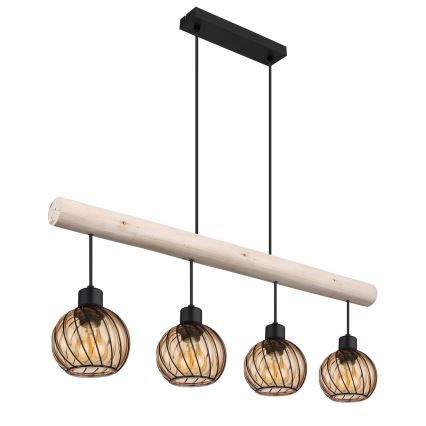 Globo - Lustra ar auklu 4xE27/15W/230V