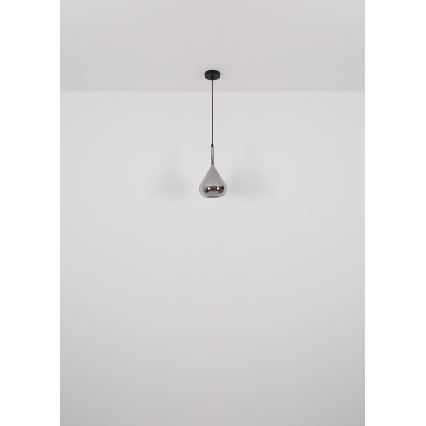 Globo - Lustra ar auklu 1xE27/60W/230V d. 20 cm melna