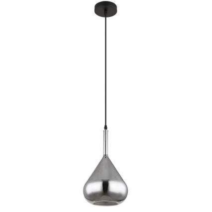 Globo - Lustra ar auklu 1xE27/60W/230V d. 20 cm melna