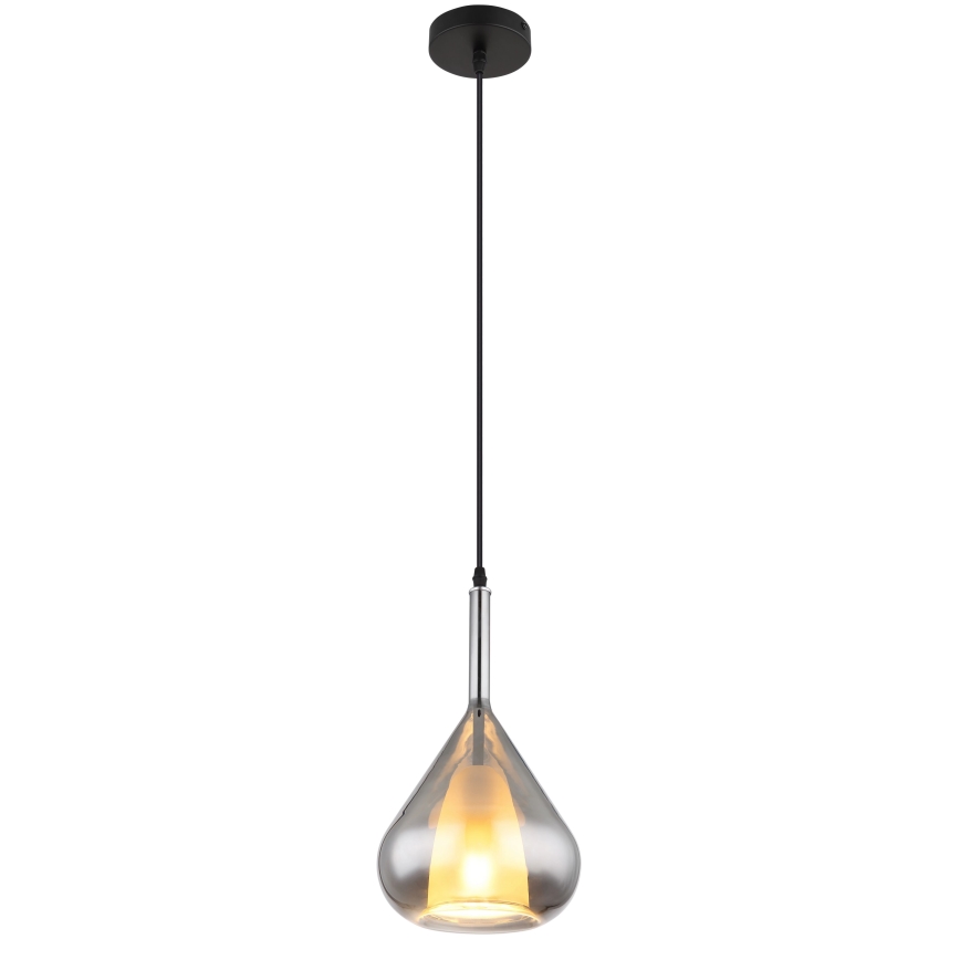 Globo - Lustra ar auklu 1xE27/60W/230V d. 20 cm melna