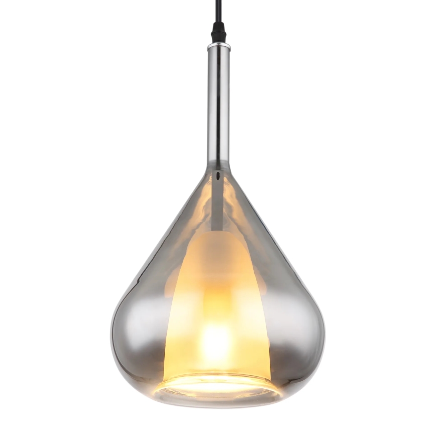 Globo - Lustra ar auklu 1xE27/60W/230V d. 20 cm melna