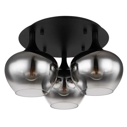 Globo - Virsapmetuma lustra 3xE27/40W/230V d. 45 cm melna