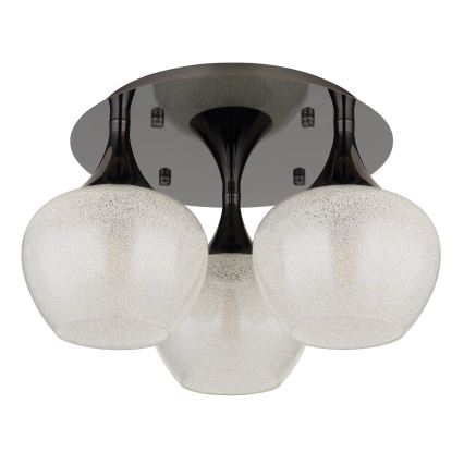 Globo - Virsapmetuma lustra 3xE27/40W/230V antracīta