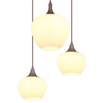 Globo - Lustra ar auklu 6xE27/40W/230V balta