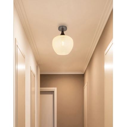Globo - Griestu lampa 1xE27/40W/230V balta/antracīta