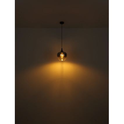 Globo - Lustra ar auklu 1xE27/40W/230V d. 24 cm melna