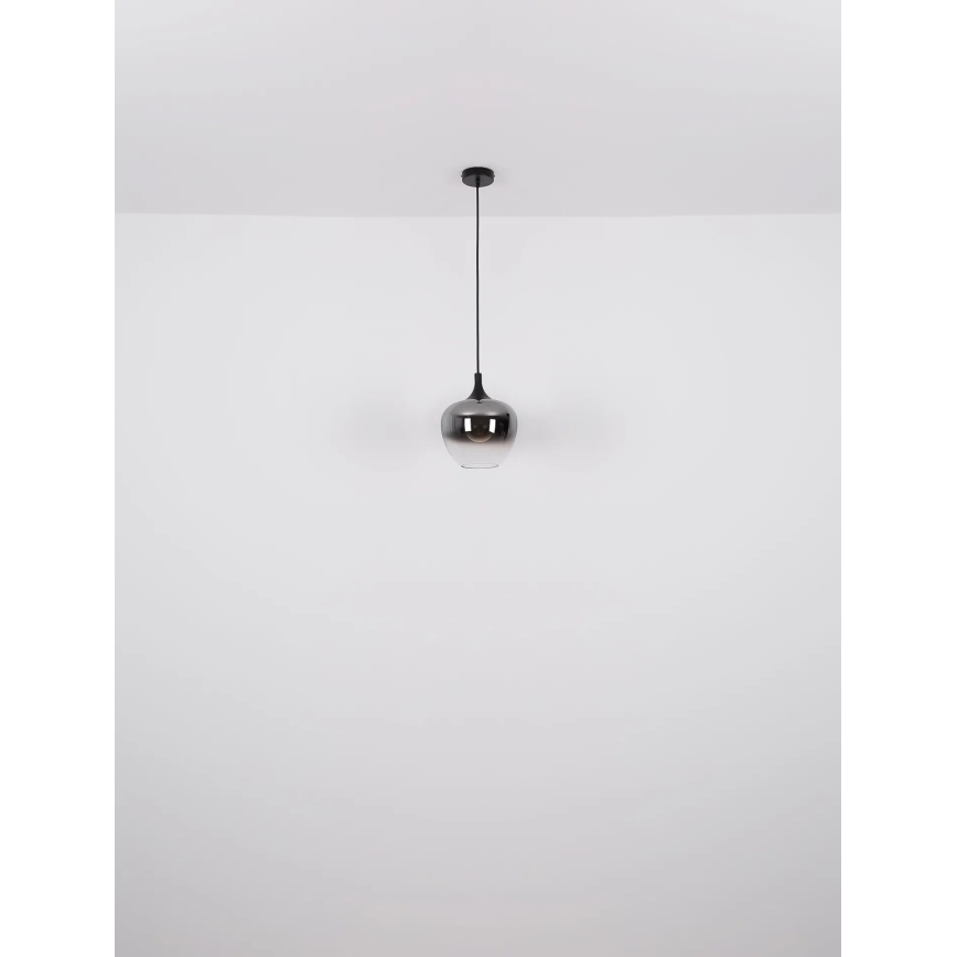 Globo - Lustra ar auklu 1xE27/40W/230V d. 24 cm melna