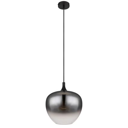 Globo - Lustra ar auklu 1xE27/60W/230V d. 29 cm melna