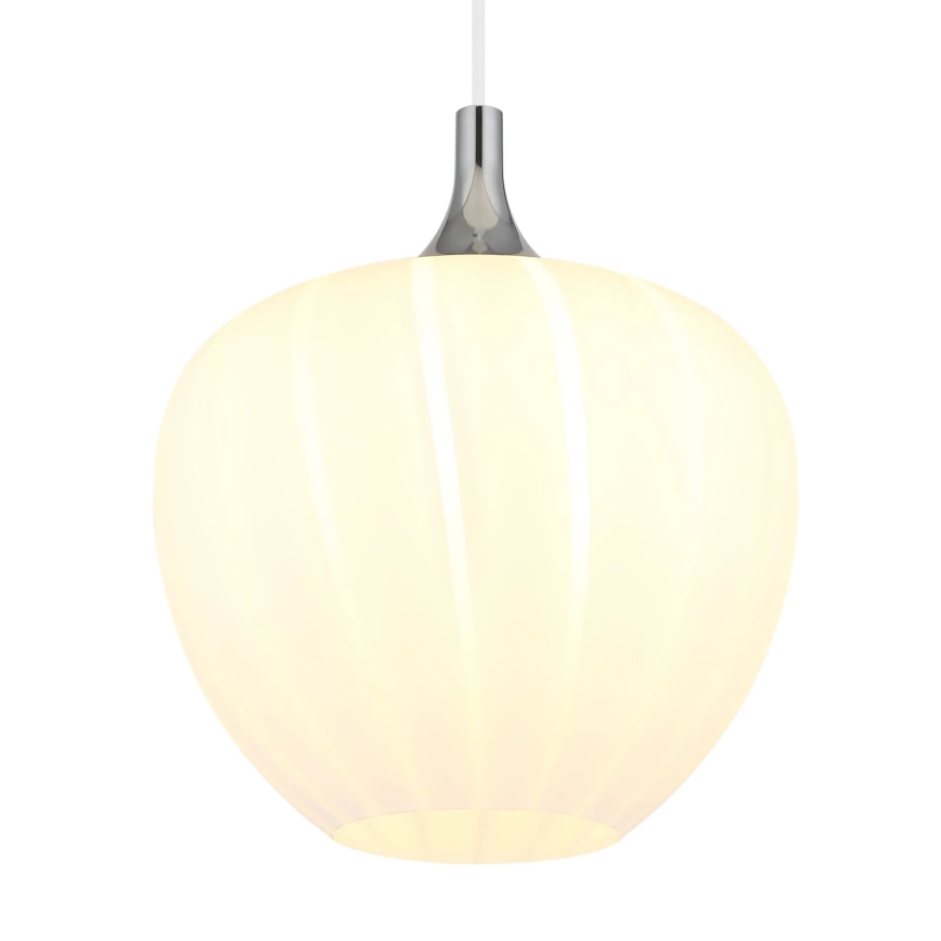 Globo - Lustra ar auklu 1xE27/60W/230V d. 29 cm balta