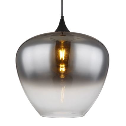 Globo - Lustra ar auklu 1xE27/60W/230V d. 40 cm melna