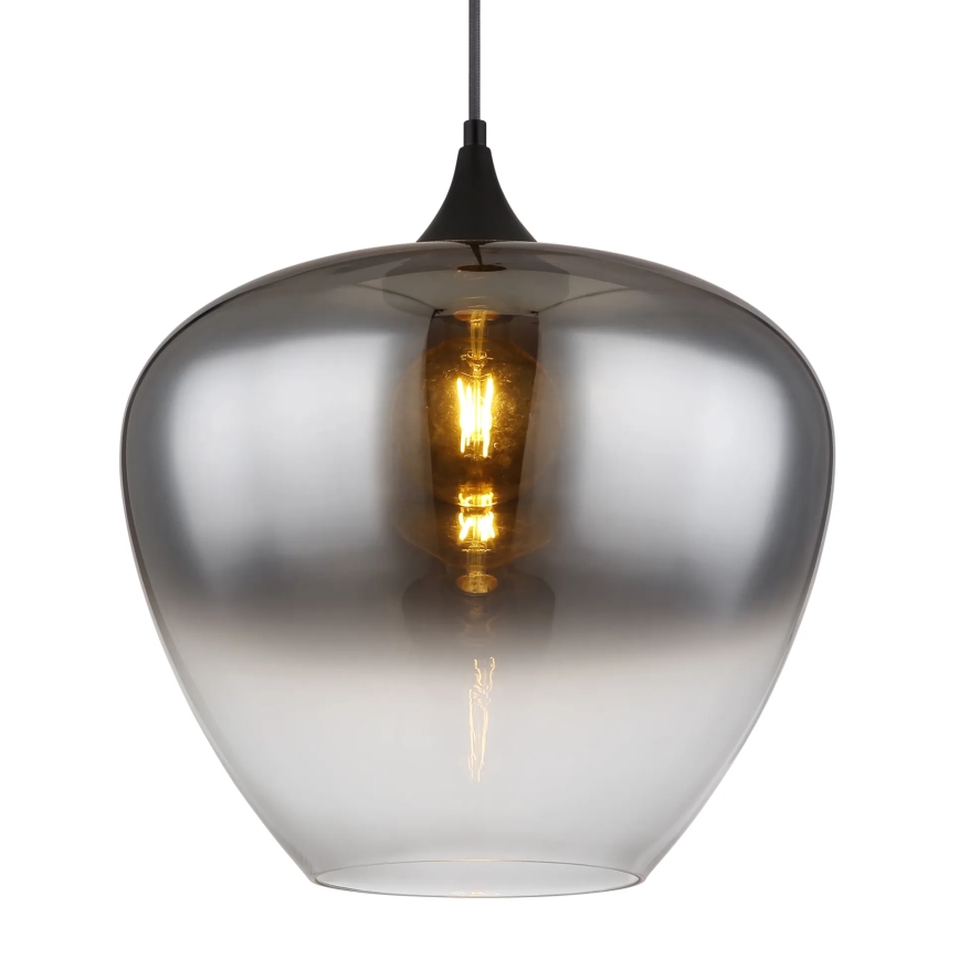 Globo - Lustra ar auklu 1xE27/60W/230V d. 40 cm melna