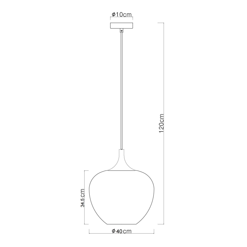 Globo - Lustra ar auklu 1xE27/60W/230V d. 40 cm varš