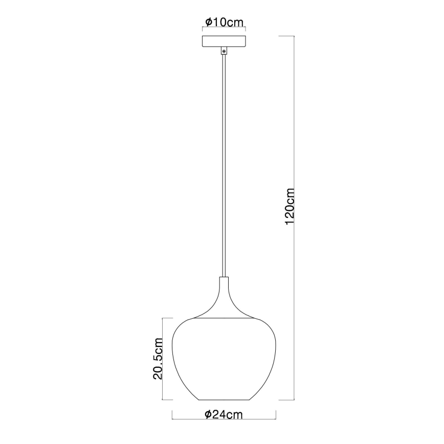 Globo - Lustra ar auklu 1xE27/60W/230V d. 24 cm varš