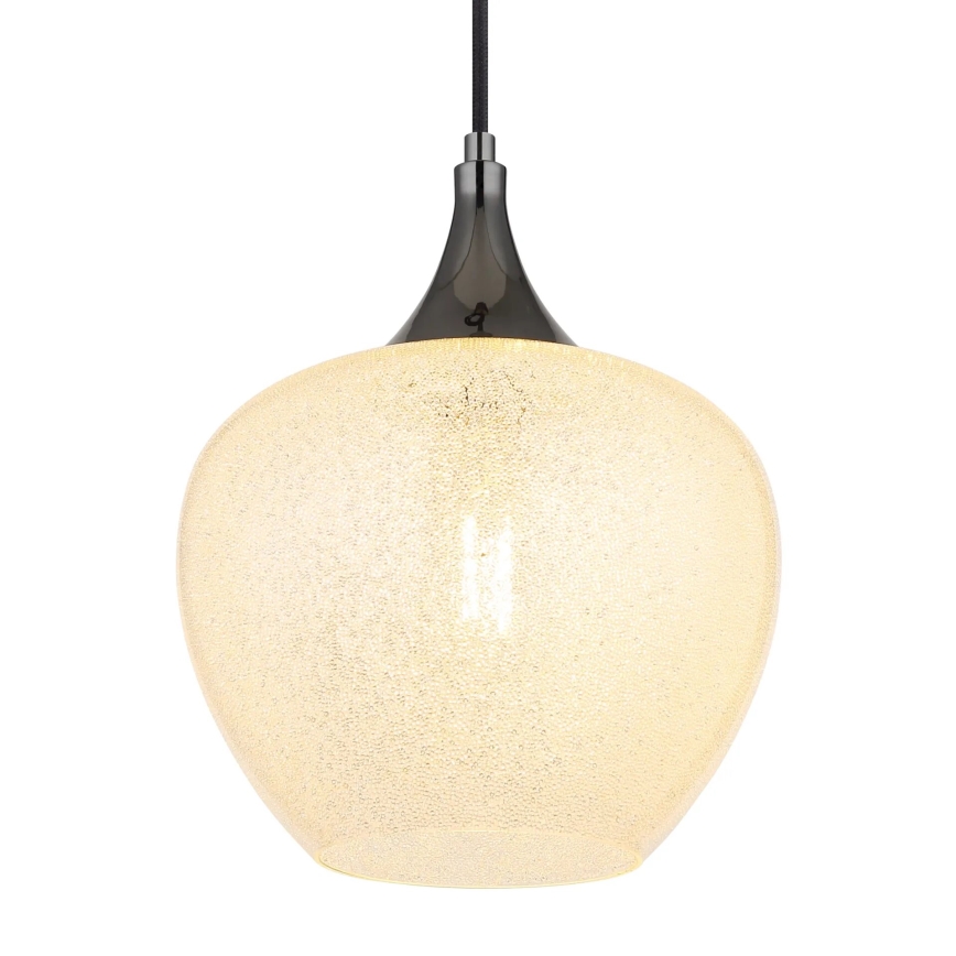 Globo - Lustra ar auklu 1xE27/40W/230V d. 24 cm balta/antracīta