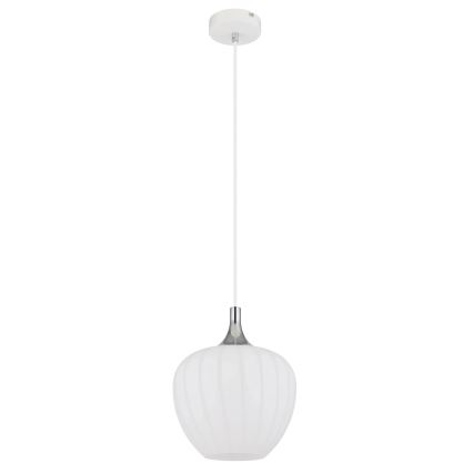 Globo - Lustra ar auklu 1xE27/60W/230V d. 24 cm balta