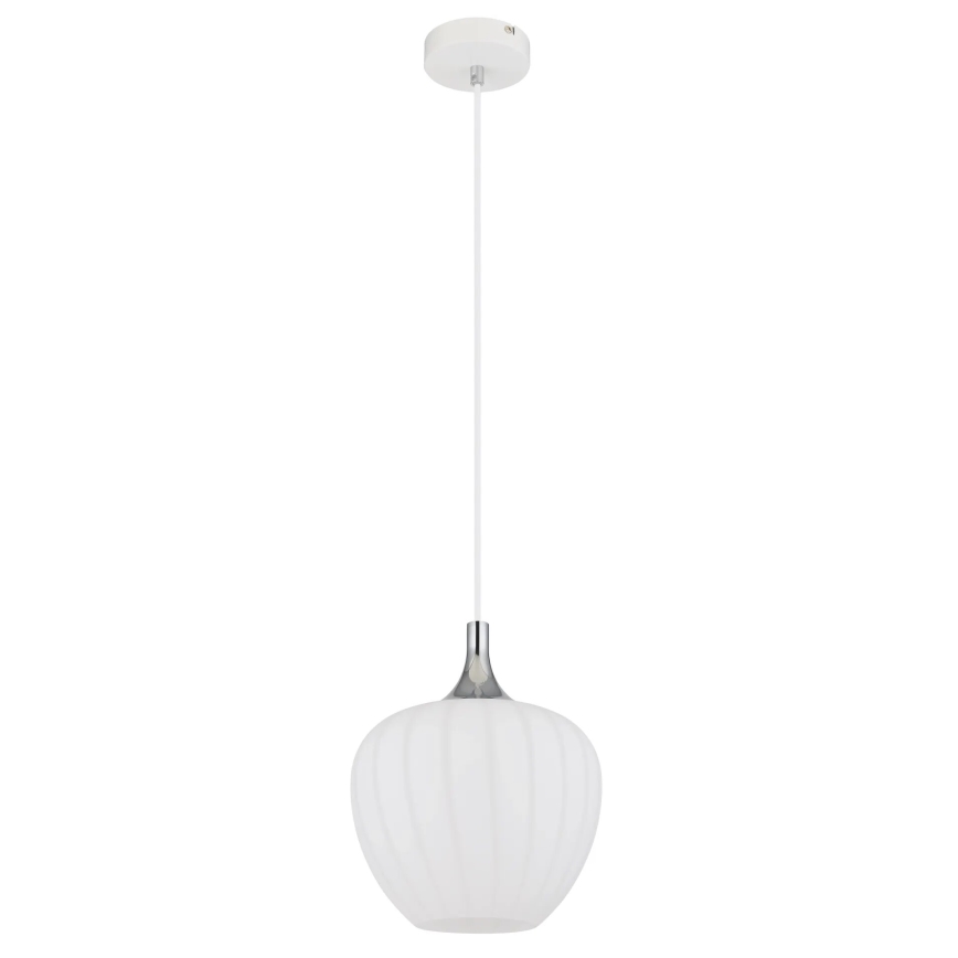 Globo - Lustra ar auklu 1xE27/60W/230V d. 24 cm balta