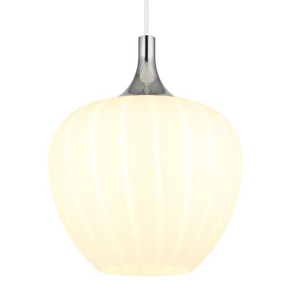 Globo - Lustra ar auklu 1xE27/60W/230V d. 24 cm balta