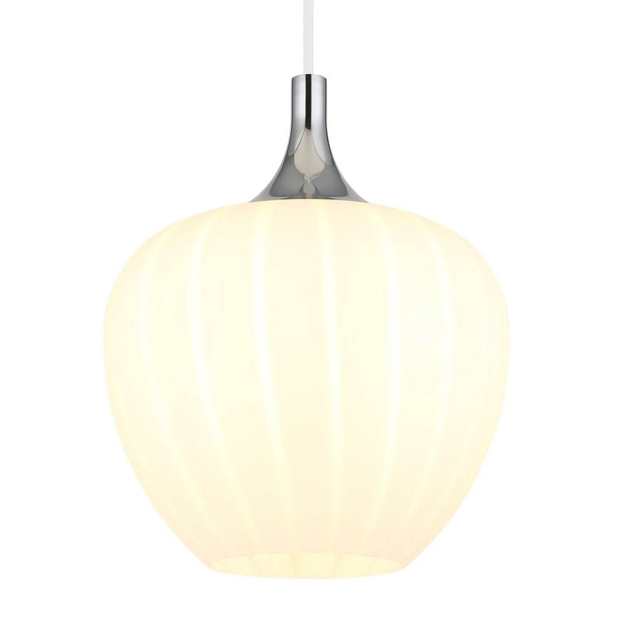 Globo - Lustra ar auklu 1xE27/60W/230V d. 24 cm balta