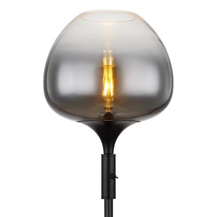Globo - Grīdas lampa 1xE27/40W/230V melna