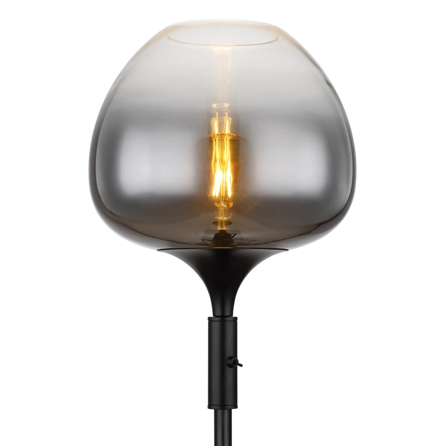 Globo - Grīdas lampa 1xE27/40W/230V melna