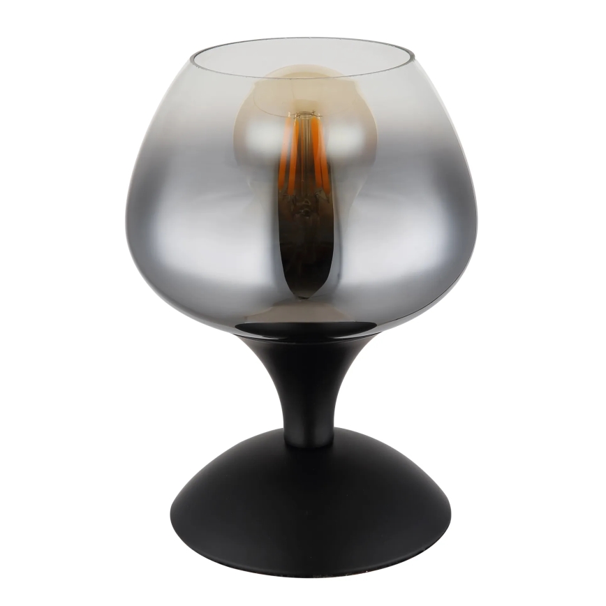 Globo - Galda lampa 1xE27/40W/230V melna