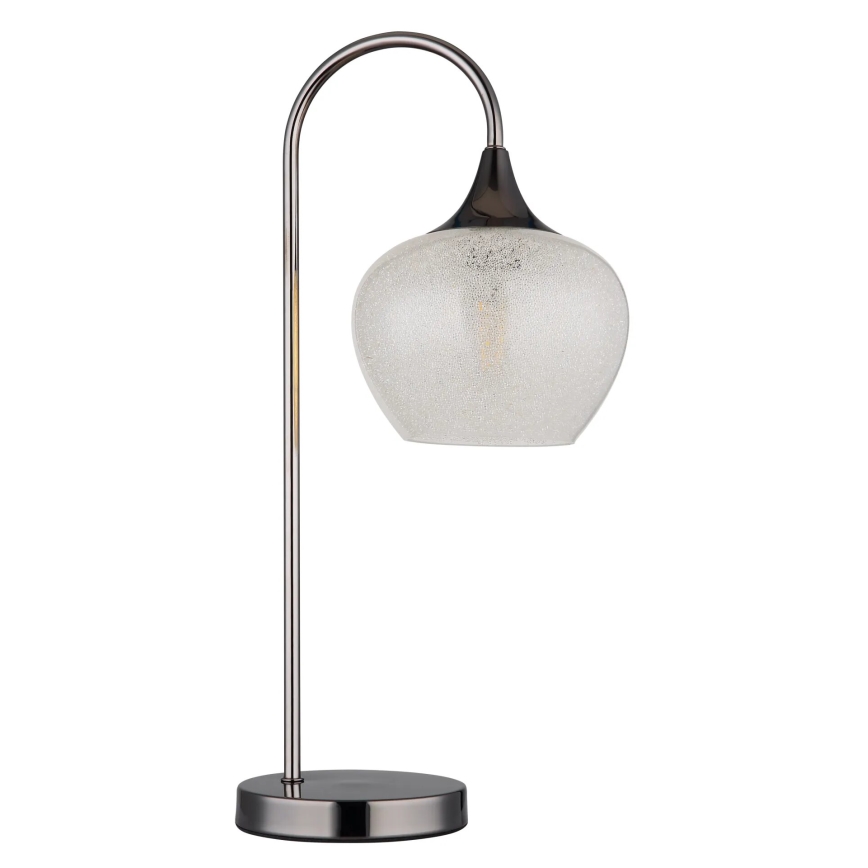 Globo - Galda lampa 1xE27/40W/230V balta/antracīta