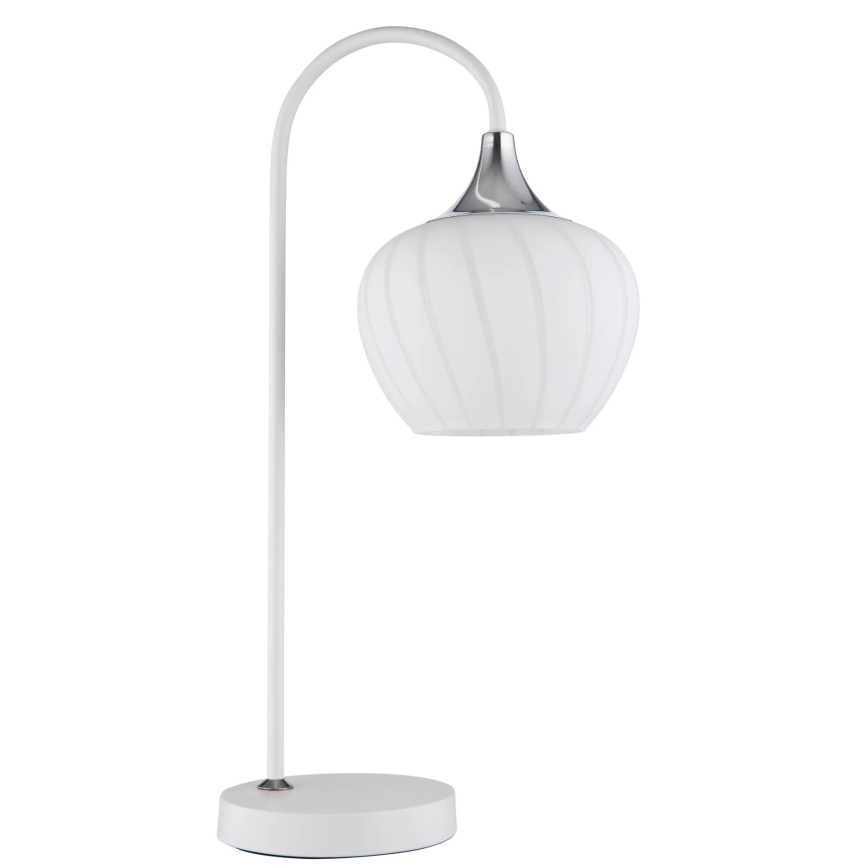 Globo - Galda lampa 1xE27/40W/230V balta
