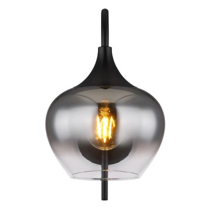 Globo - Sienas lampa 1xE27/40W/230V melna