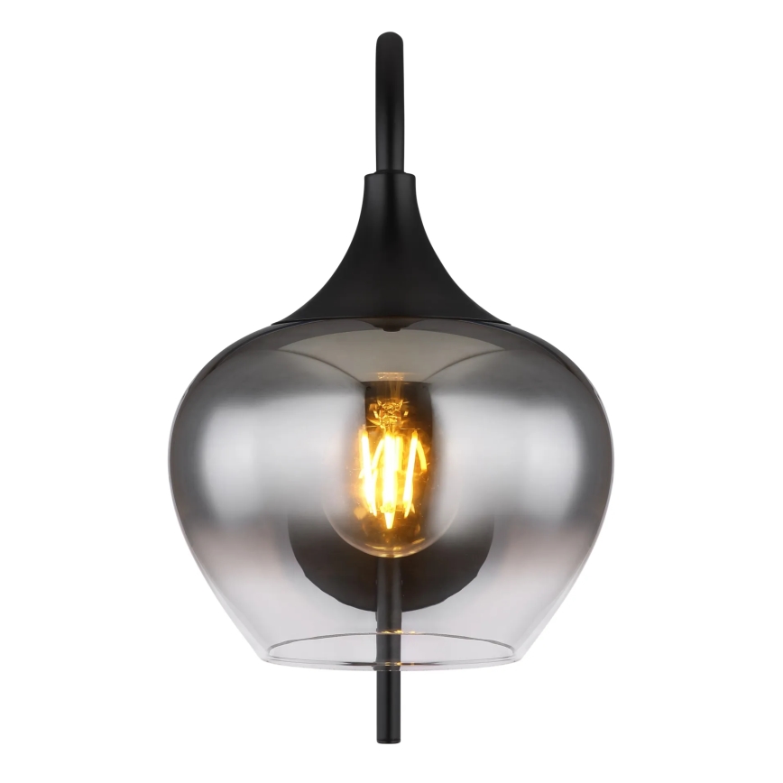 Globo - Sienas lampa 1xE27/40W/230V melna