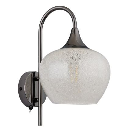 Globo - Sienas lampa 1xE27/40W/230V balta/antracīta