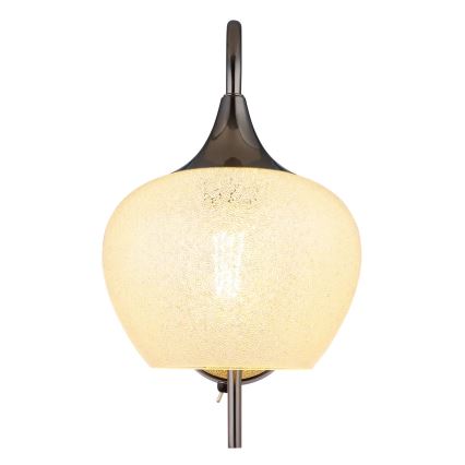 Globo - Sienas lampa 1xE27/40W/230V balta/antracīta